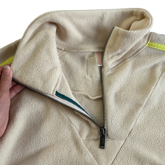 Free People Movement Arena Half-zip Pullover - Ivory Combo Small - Picture 5 of 7